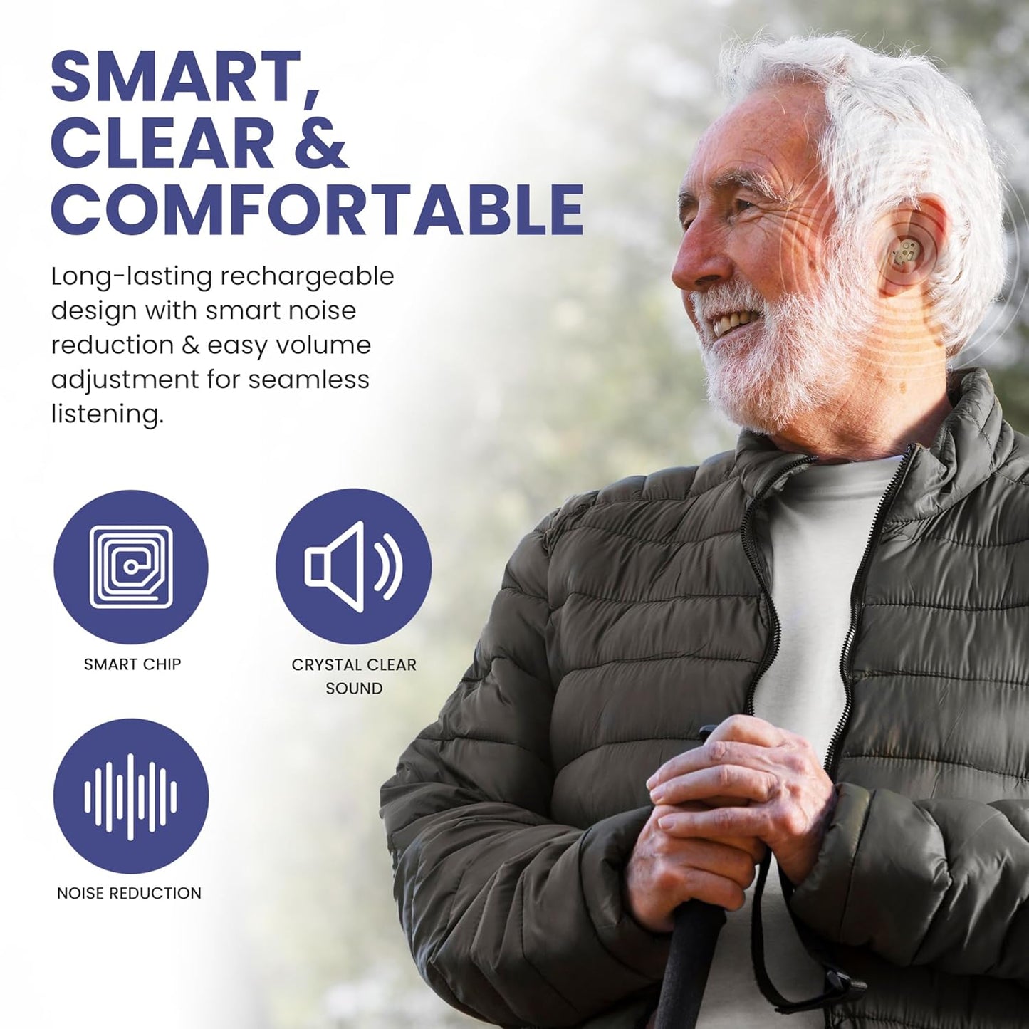 ECHOEDGE™ Invisible Hearing Amplifier